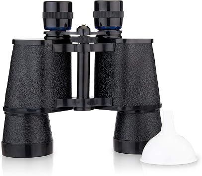 True Binocular Flask, Sneaky Flask, Hidden Alcohol Barware Accessory, Anything but a Cup, 16 oz capacity, Black