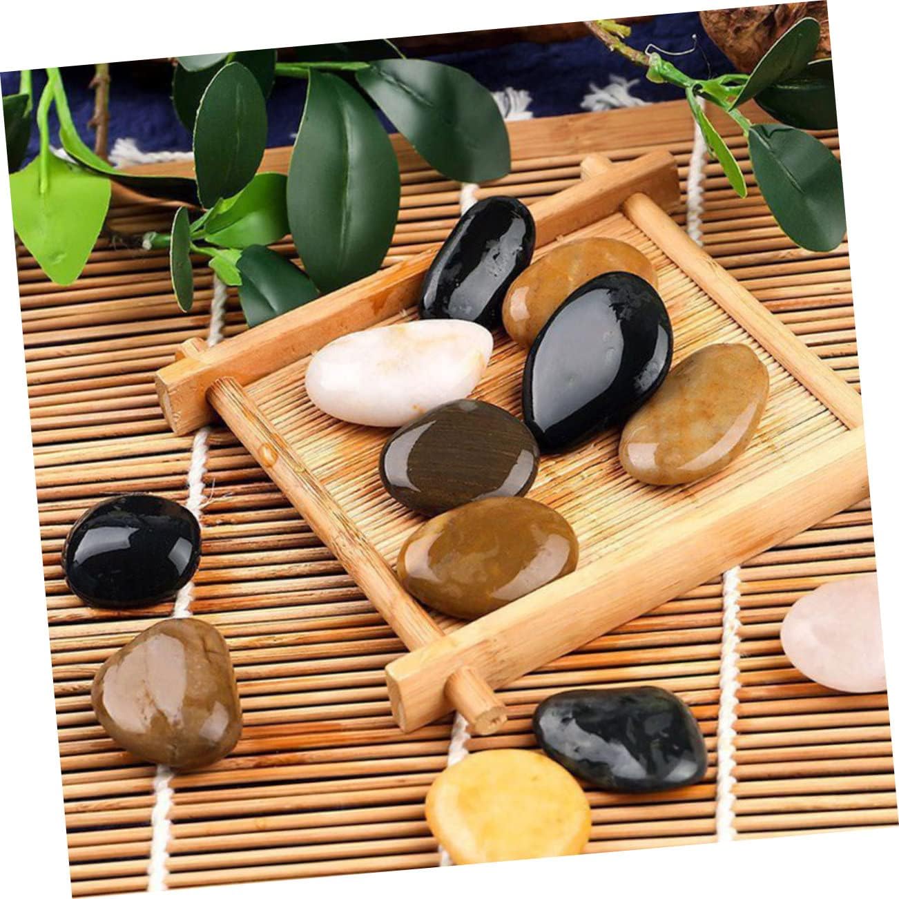 Decorative Pebbles for Landscaping Aquariums and Flowerpots of Natural Each for Garden Decor and