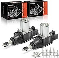 A-Premium Door Lock Actuator 2-Pack for Chevy Suburban Camaro Blazer, Buick Regal Century, Cadillac Escalade - Front Left Right OEM 746-014