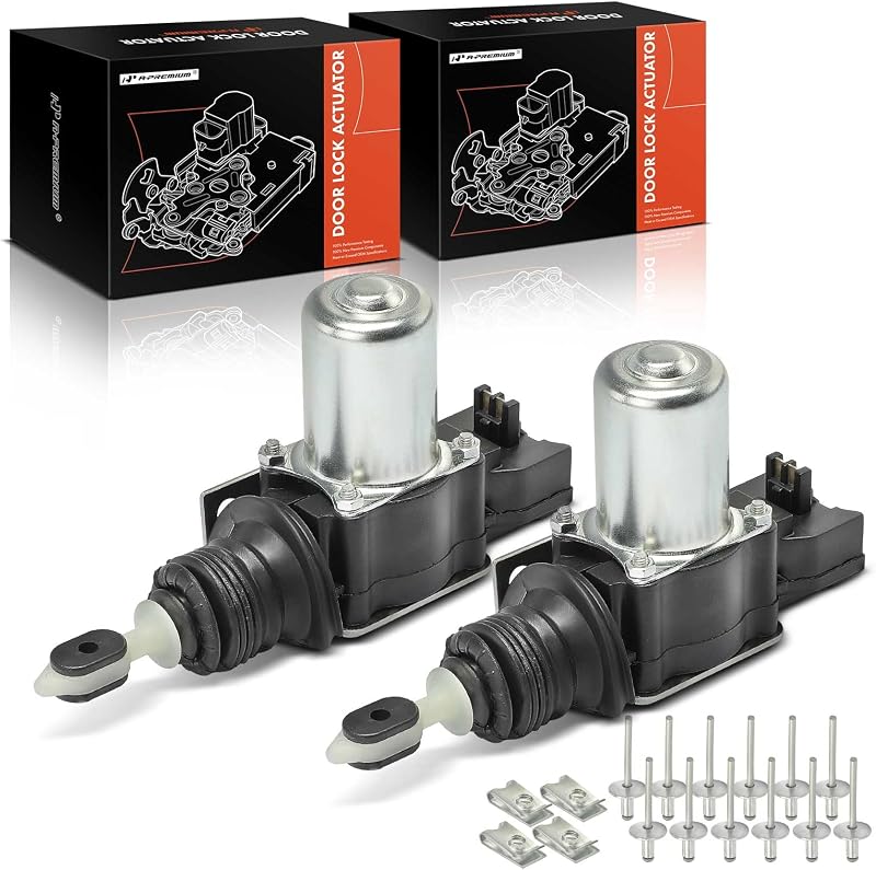 Atuador da trava elétrica da porta A-Premium para Chevrolet, Buick, Cadillac e GMC – Conjunto com 2