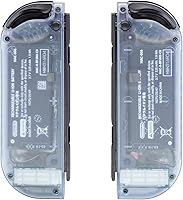 Vista 5 de eXtremeRate - Carcasa de control portátil Joy-Con con set de botones completo repuesto de carcasa hazlo tú mismo para control de Nintendo Switch
