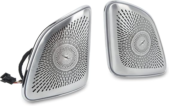 BROLEO A Pillar Tweeter Cover, Unique Car Speaker Protector with LED Ambient Lighting for Modification, Airshi1t257zvdh3