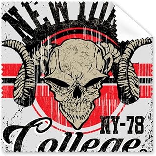 New York Indian Skeleton Engine Totem Cleaning Cloth Phone Screen Glasses Cleaner 5pcs