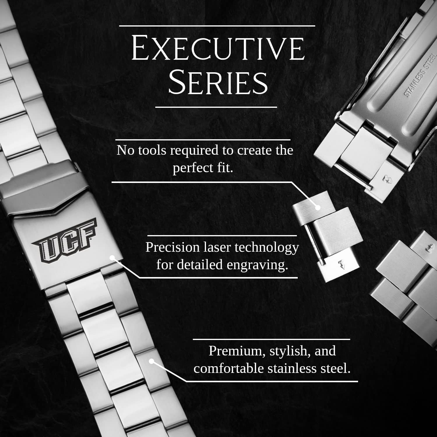 Affinity Bands Executive Series Watch Band Compatible with Apple Watch