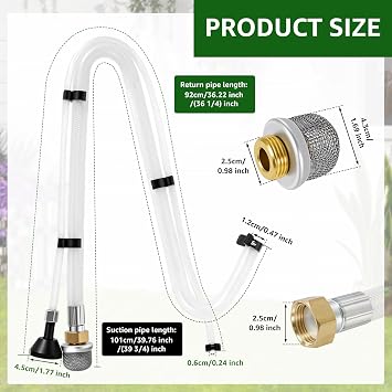 Suction Tube Kit for Graco Magnum X5 X7 ProX17 ProX19 Series