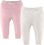 The Peanutshell Baby Pants for Girls, Newborn to 24 Months, 5 Pack, Rainbow Safari