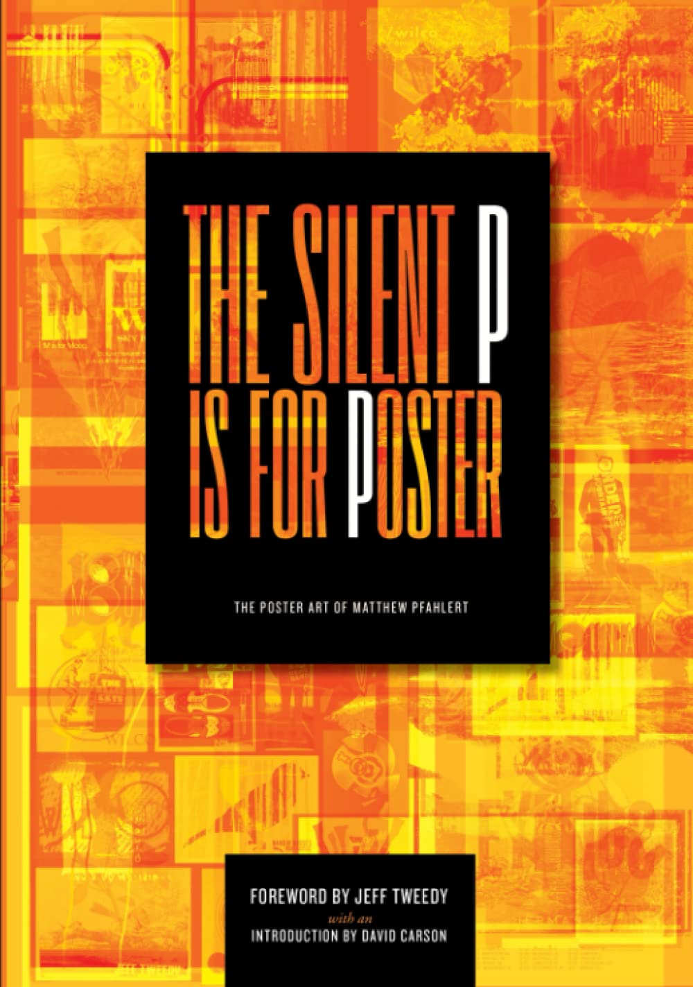 Poster The Silent P affiche murale noire et blanche décoration scandinave épurée