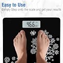 MS ENTERPRIS Electronic Digital Bathroom Weight Scale, Black gallery image