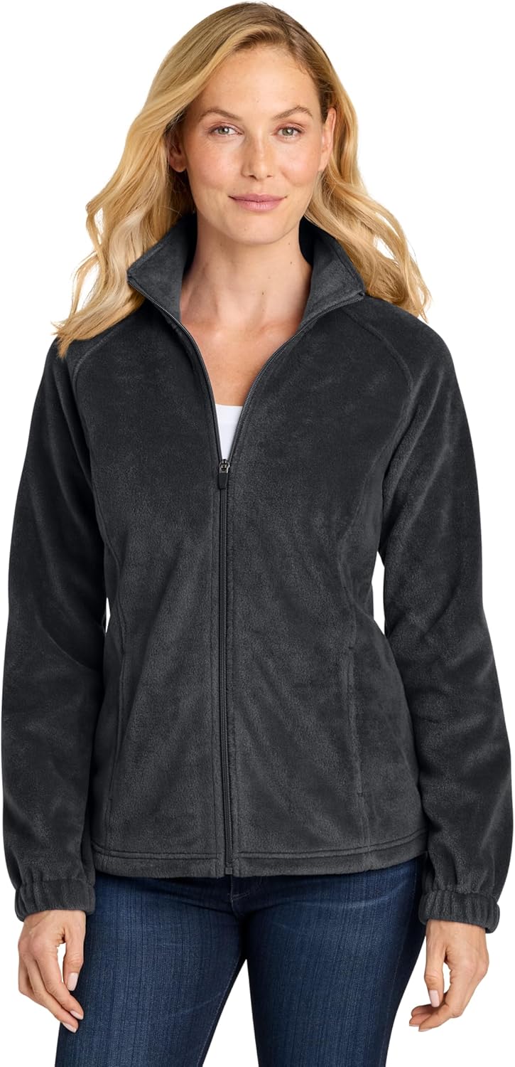 Port Authority Women's Plush Fleece Full-Zip Jacket L190