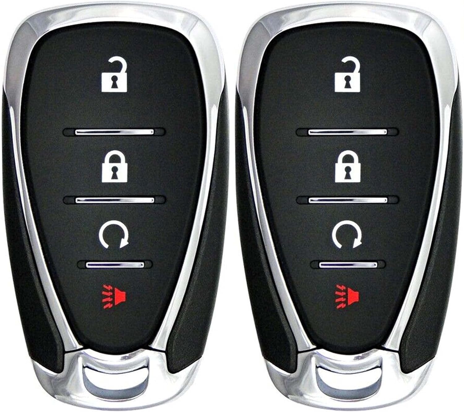 2X New Replacement Keyless Key Fob Compatible with & Fit for Select Chevrolet Vehicles. HYQ4AA 315 MHz