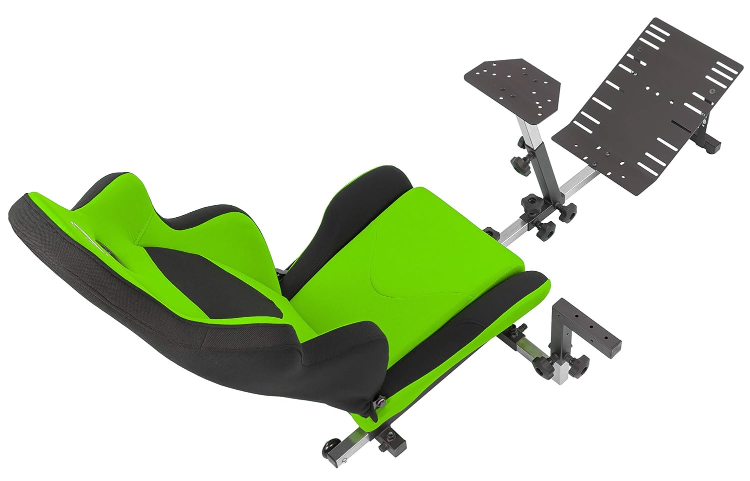 🔥 Crаzу Dеаlѕ OpenWheeler GEN3 Racing Wheel Stand Cockpit Green on Black | Fits All Logitech G923 | G29 | G920 | Thrustmaster | Fanatec Wheels | Compatible with Xbox One, PS4, PC Platforms