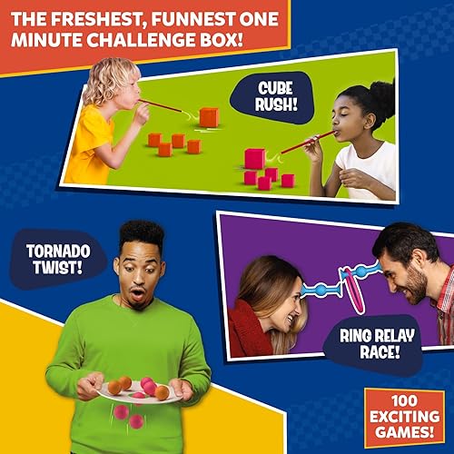 Miniatura 2 de Juegos de fiesta de un minuto más de 200 piezas, juegos grupales divertidos y de ritmo rápido para niños, adolescentes y adultos, diversión para