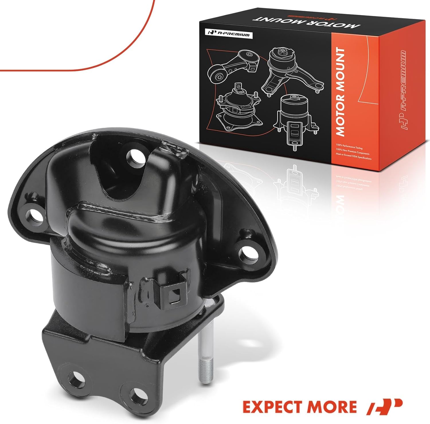 A-Premium Left Transmission Mount Compatible with Hyundai Veracruz 2007-2012, 3.8L, Automatic Transmission
