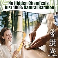 Vista 5 de Renook 3 PCS Back Scratcher,17" Strong Sturdy Self-Massager Therapeutic Bamboo Wooden Back Scratchers for Scratching Itches,Best Gift for Father's