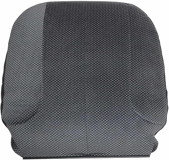 GXARTS Cloth Passenger Side Top Lean Back Replacement Seat Cover Dark Gray Compatible with Dodge Ram 1500 2500 3500 2002 2003 2004 2005