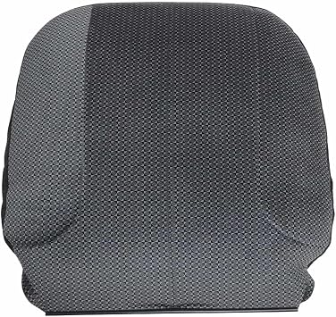 GXARTS Cloth Passenger Side Top Lean Back Replacement Seat Cover Dark Gray Compatible with Dodge Ram 1500 2500 3500 2002 2003 2004 2005