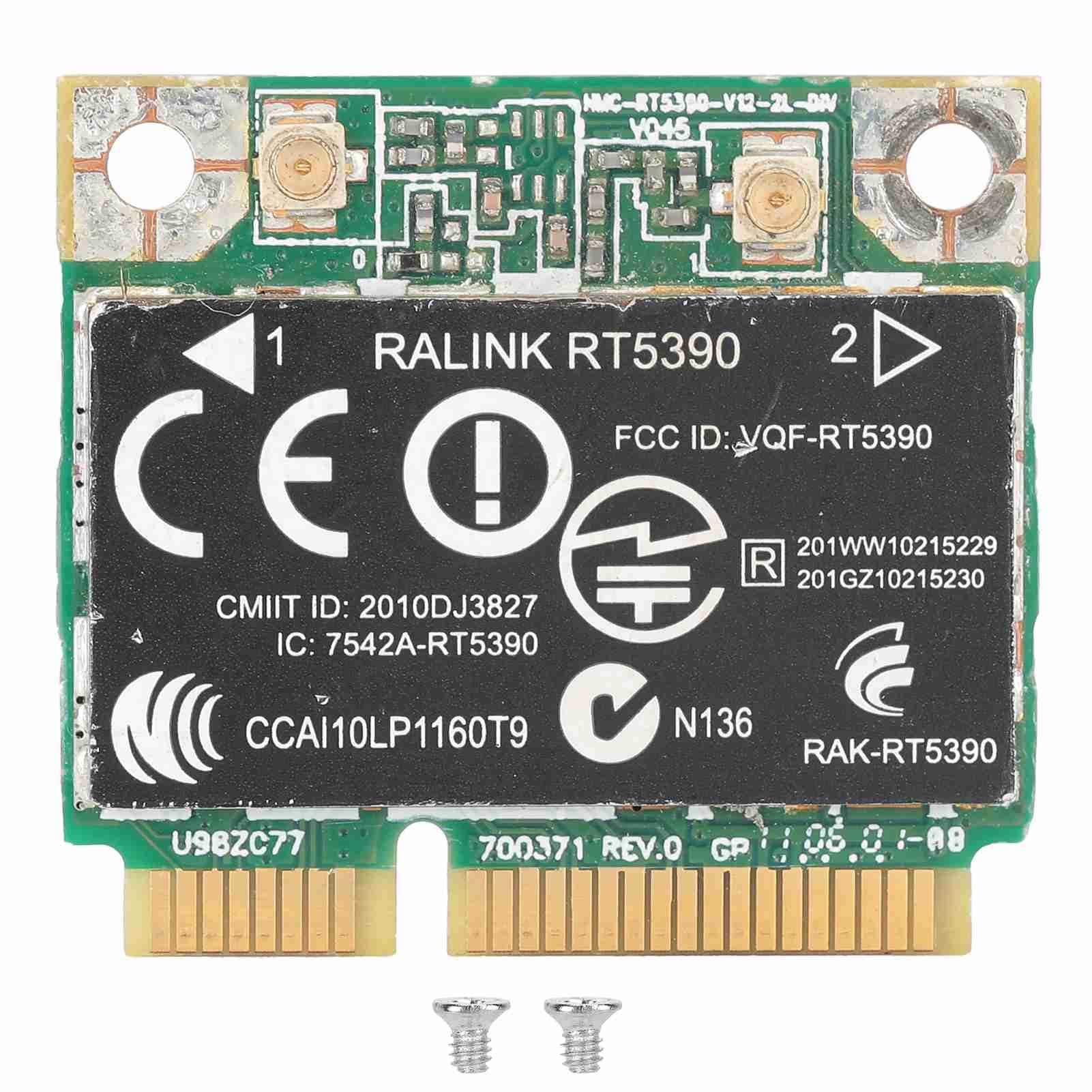 Annadue Scheda di Rete Wireless per HP, RT5390 SPS: 630703-001 Scheda Wireless Half Mini PCIE 802.11N WLAN.