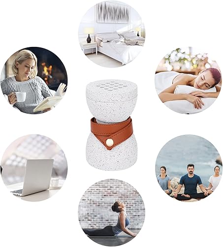 Miniatura 7 de WURUIYANH Bakhoor Quemador de incienso, quemador de incienso de carbón, quemador de incienso de resina de incienso Oud - para oficina y decoración