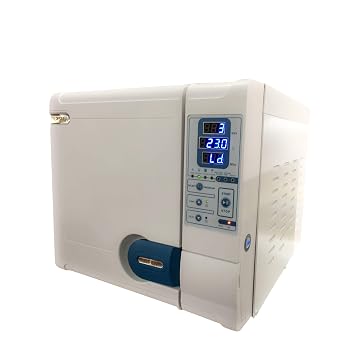 Superdental 18L Medical Lab Class B Pre-Vacuum Autoclave Steam Unit High Pressure (Green)