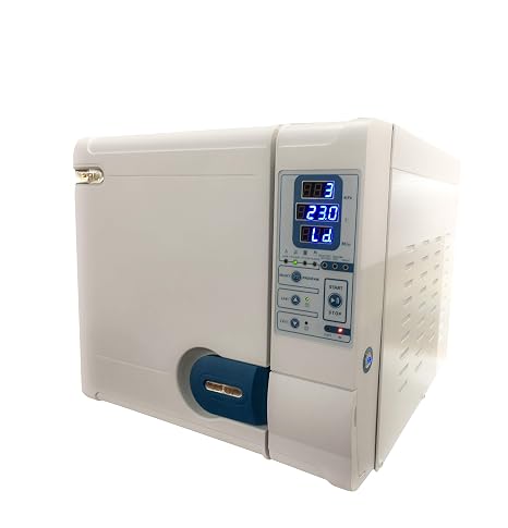 Superdental 18L Medical Lab Class B Pre-Vacuum Autoclave Steam Unit High Pressure (Green)