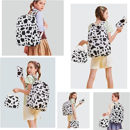 Miniatura 7 de Pawsky Mochila para niñas, niños, mochila escolar de viaje, mochila para laptop, mochilas casuales con bolsa de almuerzo, bolsa para lápices, Azul,