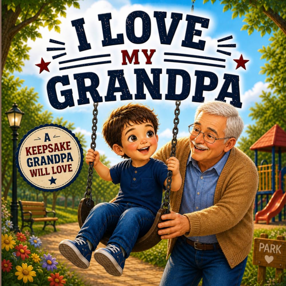 I Love My Grandpa: A Story About Love and Special Memories Between a Boy and His Grandpa (Three Hearts Publishing Gift Book Collection)