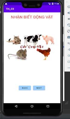 Nhận biết con vật – vue 2