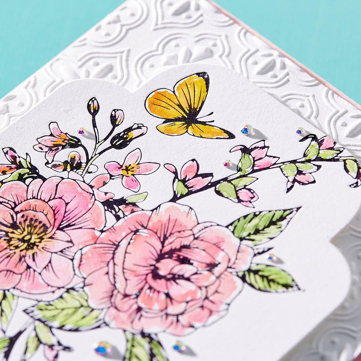 Spellbinders BP-15 Butterfly Bouquet Press Plates from BetterPress Collection