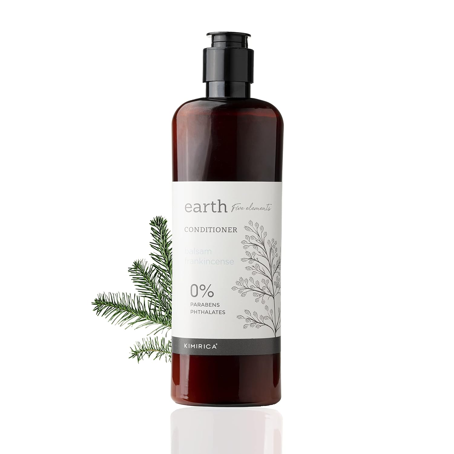 Kimirica Earth Smooth hair Conditioner 290 ml, with Balsam and Frankincense -Nourishes Dry Hair & Controls Frizz, For Men...