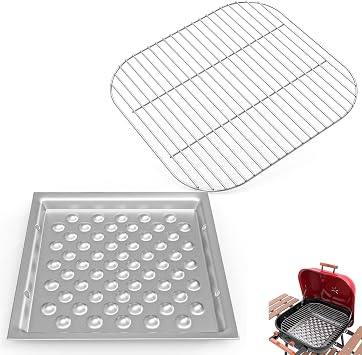 Charcoal Ash Tray & Grate for Americana Aussie/Walk-A-Bout/Sizzler Grill