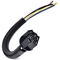 Vista 3 de HD Switch Kit de reparación de conectores de terminales para interruptor de encendido de arranque, arnés de cables 7, sustituye a John Deere