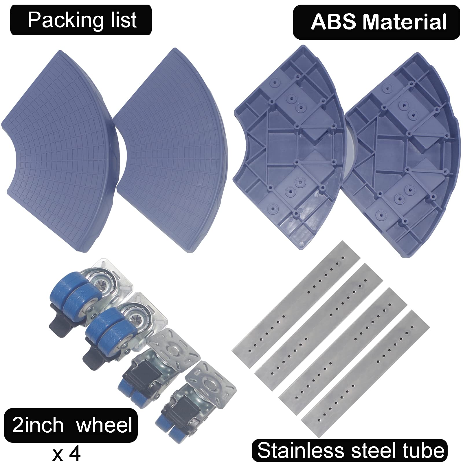 Plant Caddy with Wheels 15-20inch Heavy Duty 440lbs Capacity Adjustable Caddy Rolling Caddy Outdoor Planter Plant Stand Indoor Flowerpot Plant Dolly Trolley Casters Rolling Tray