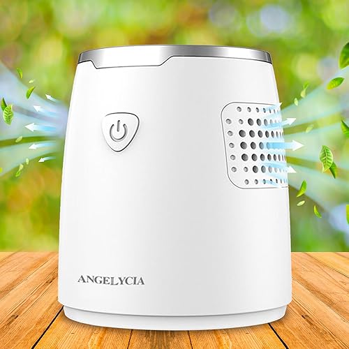 Eliminador de olores para nevera, eliminador de olores de arena para gatos, generador de ozono recargable por USB, desodorante de refrigerador,