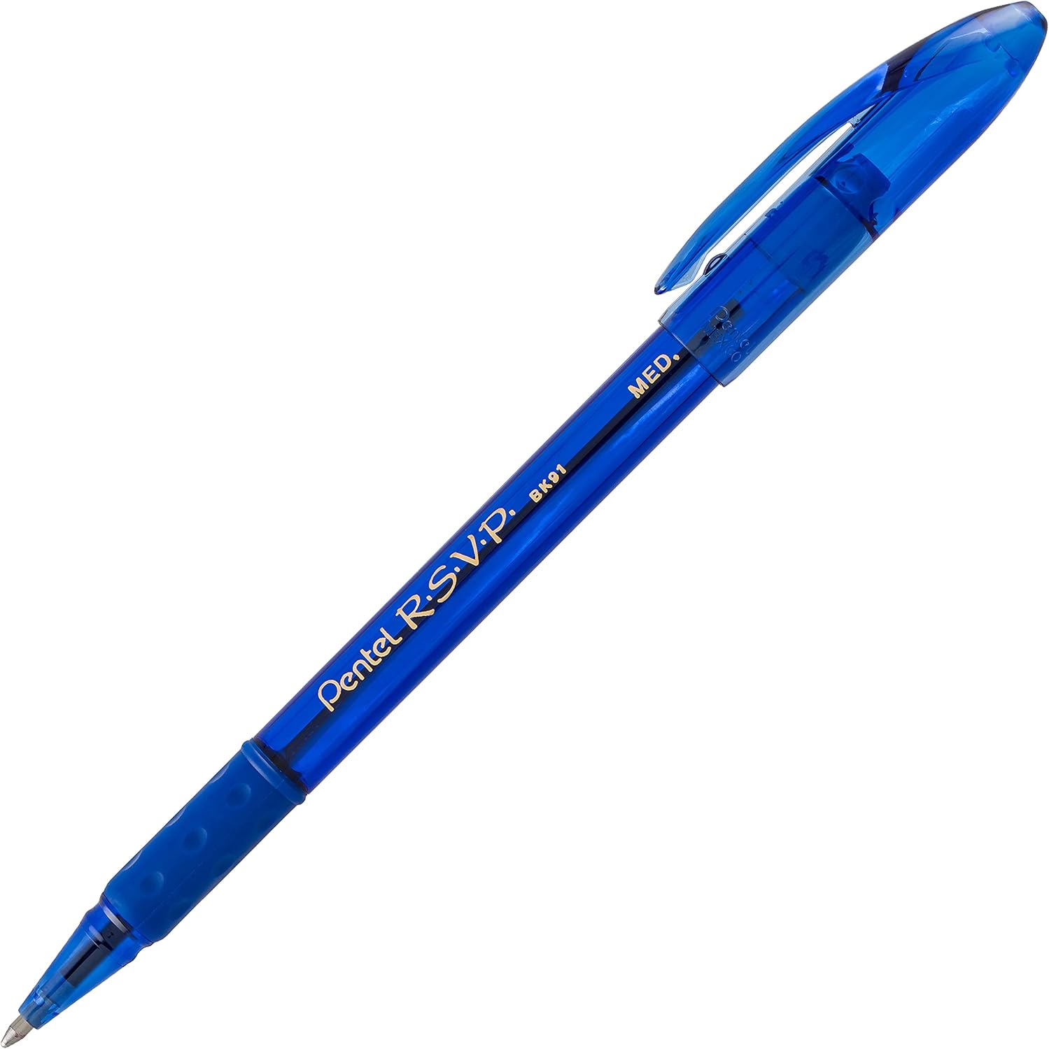 Pentel R.S.V.P. Ballpoint Pen, Medium Point, Assorted Ink Colors, 8 Pack (BK91CRBP8M) : Ballpoint Stick Pens : Office Products