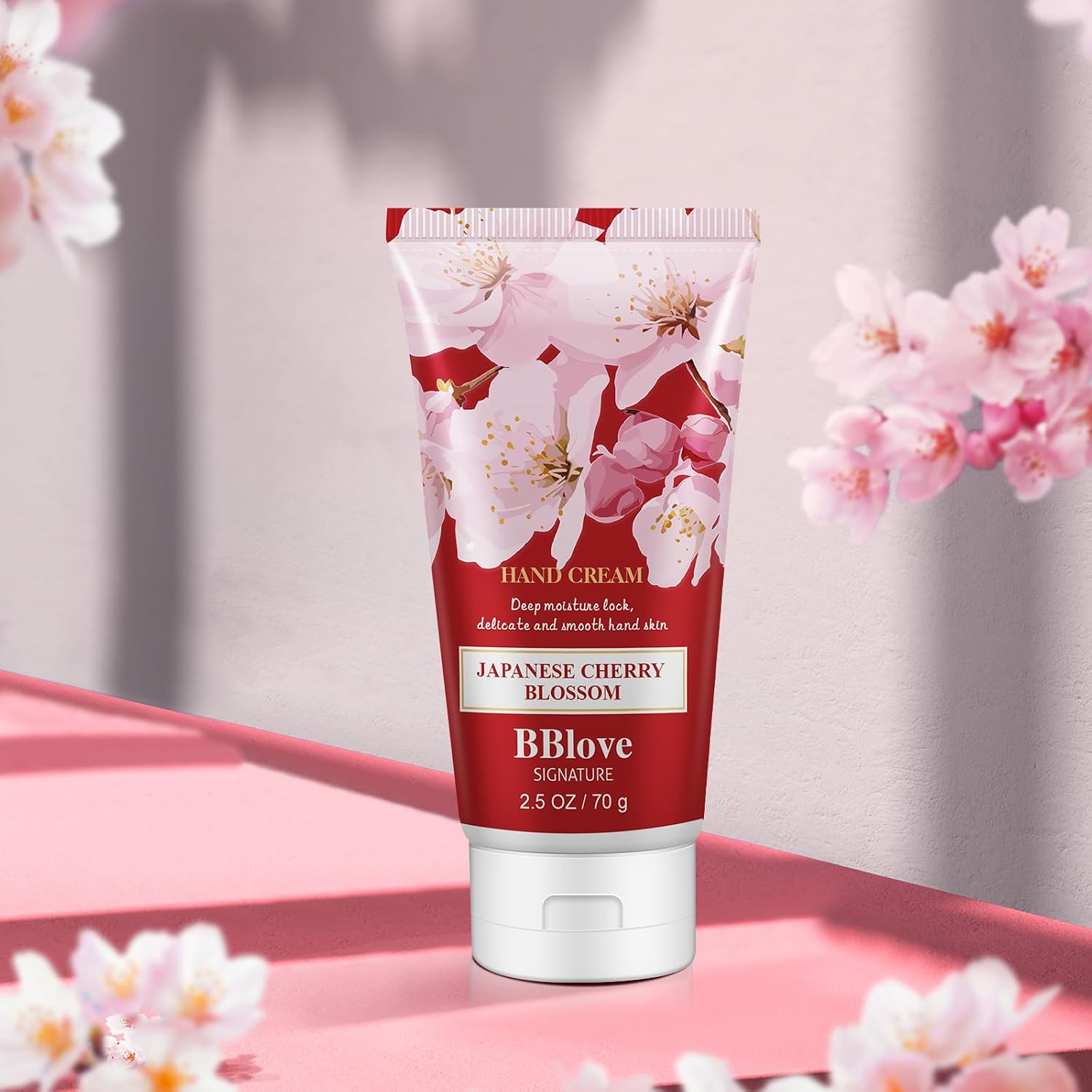 Hand & Body Cream Gift Set, Hand Lotion Set Deeply Moisturizing for Rough Hands, Best Gift Ideas for Women,Travel Size, Japanese Cherry Blossom