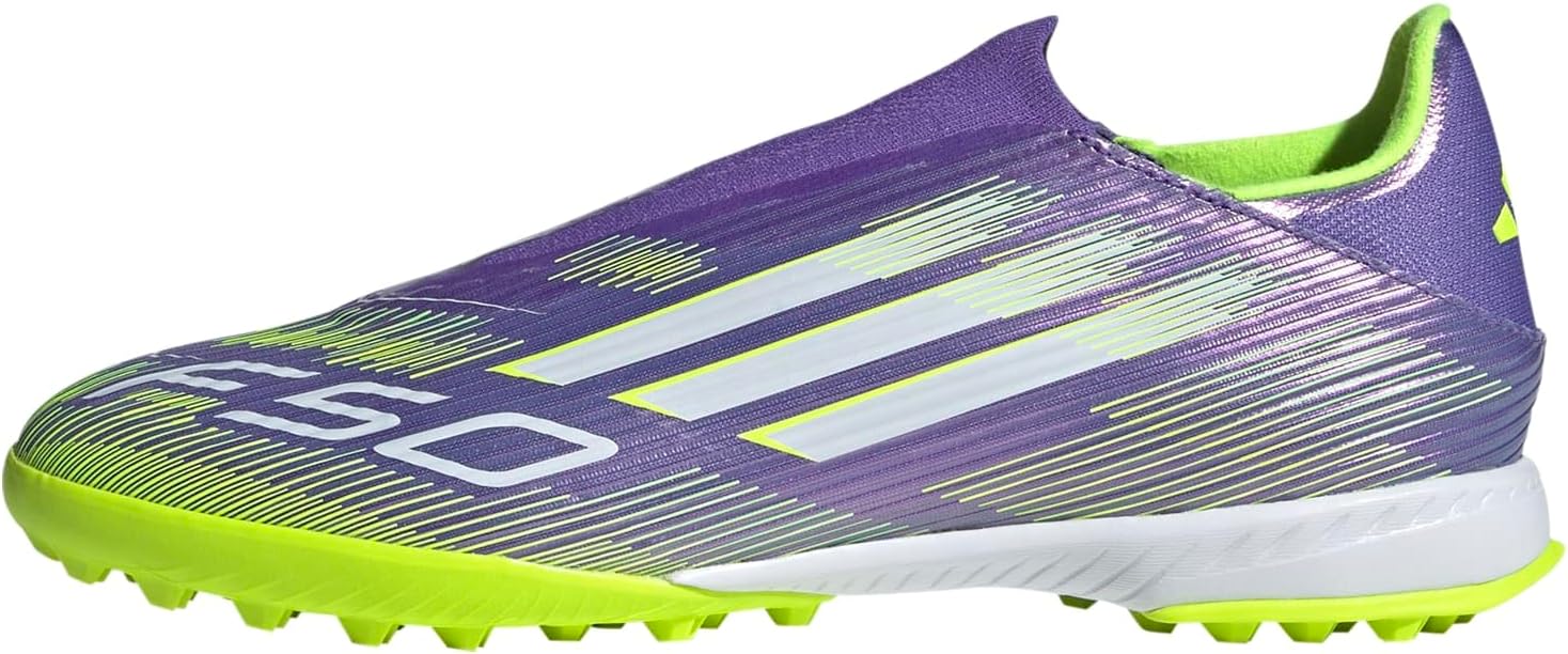 adidas Mens F50 League Turf Soccer Cleats - Pink, White