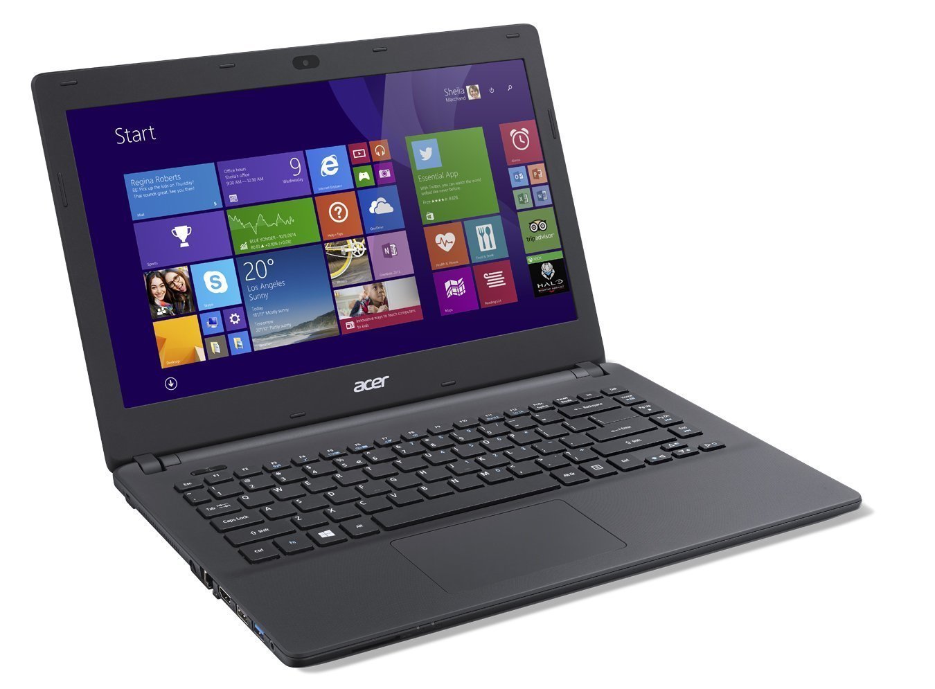acer ノートPC Aspire ES1-411-C1WD Acer Aspire E ES1-411-C1SP Negro Portátil 39.6 cm (15.6