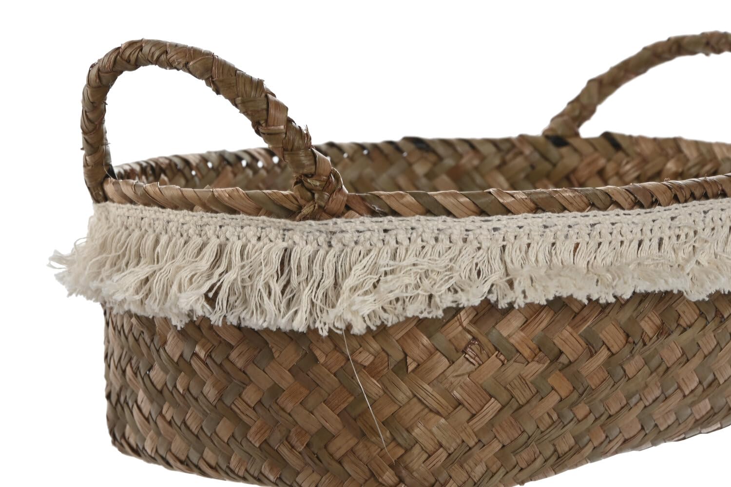 Cesta Set 4 Fibra 33x25x15 Decape Natural 25x33x15 cm