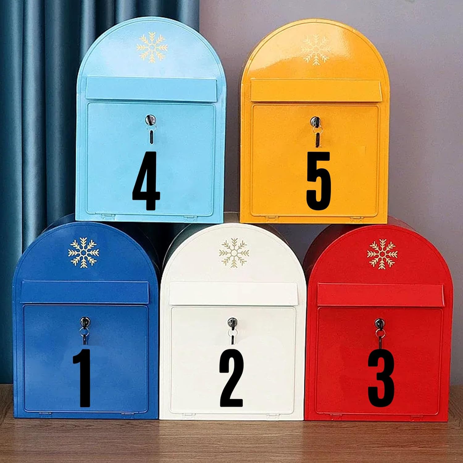 9 Sheets Large 6 Inch Number Stickers 0-9 Numbers, Self Adhesive and Waterproof Number Sticker for Bins, Mailbox, House Numbers - Black