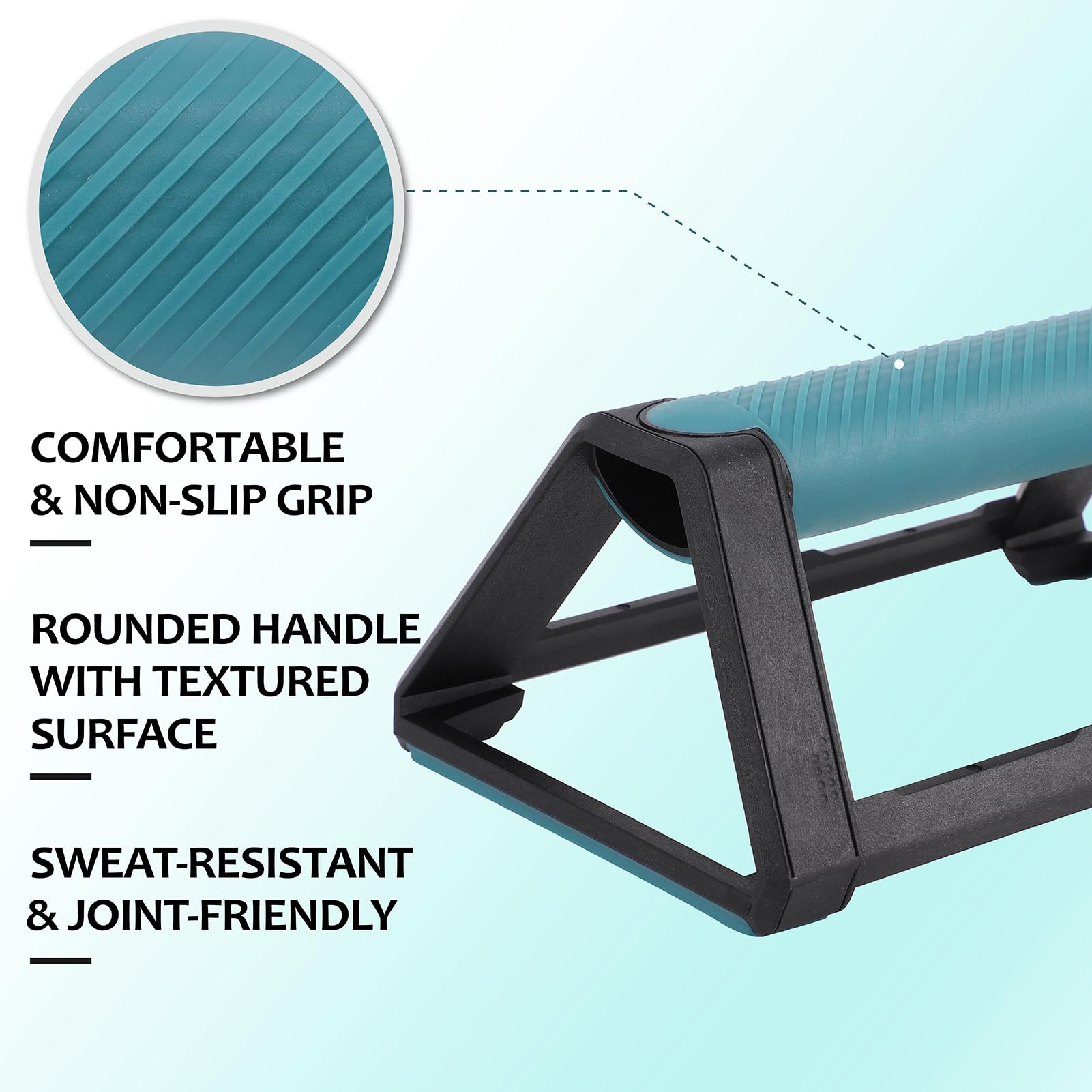2 barre per flessioni, maniglie per flessioni a forma di H con base antiscivolo per allenamento all'aperto a casa, leggere e protable con impugnatura ergonomica