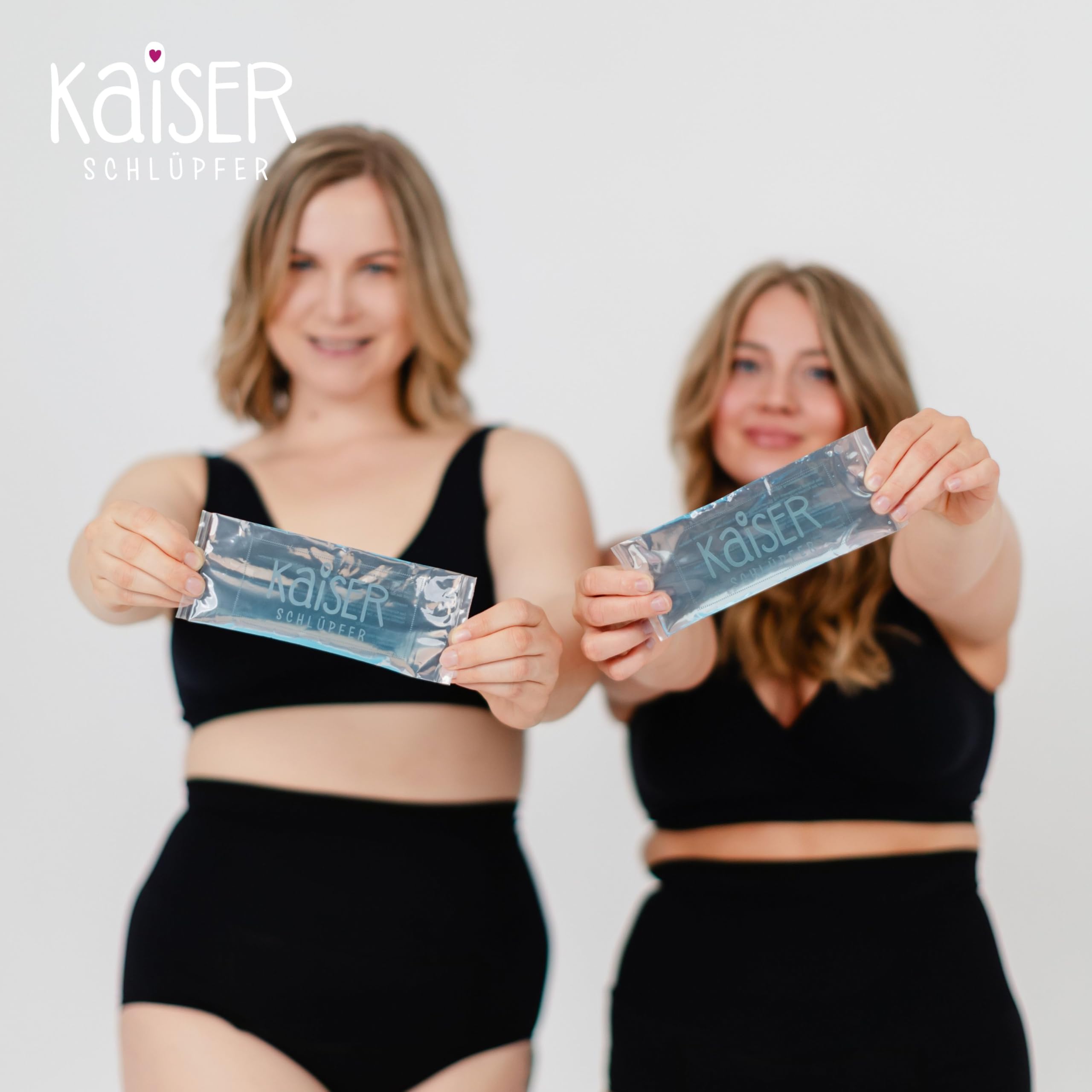 Kaiserschlüpfer Kaiserschnitt Unterhose - Postpartum Unterwäsche mit Kühlpad - ÖkoTex 100 Wochenbett Slips