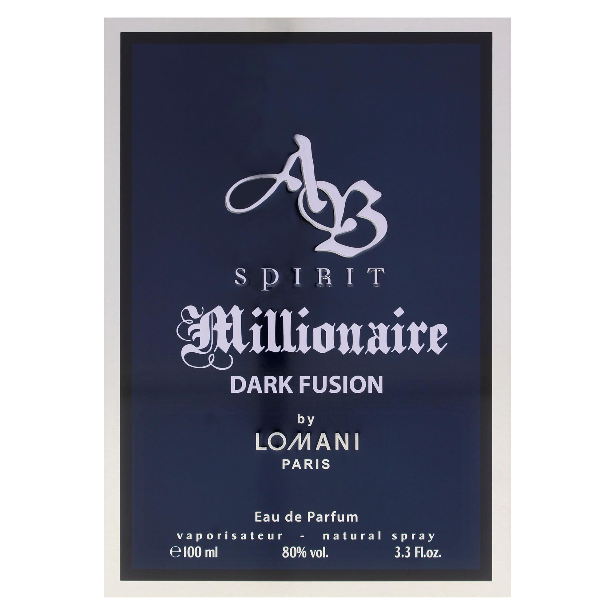 Lomani Ab Spirit Millionaire Dark Fusion For Men 3.3 oz EDP Spray