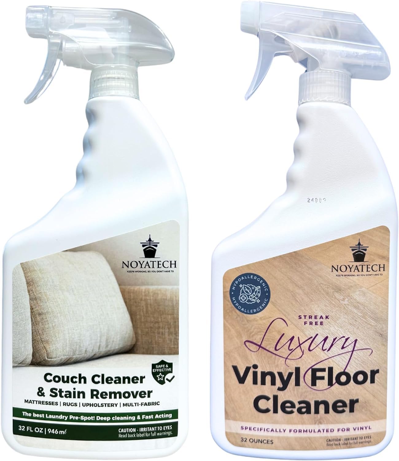 Couch Cleaner and Stain Remover Spray – Professional Strength, Multi-Surface Fabric and Upholstery Cleaner – Pet-Safe, Non-Toxic, Quick-Drying for Couches, Sofas & Car Interiors