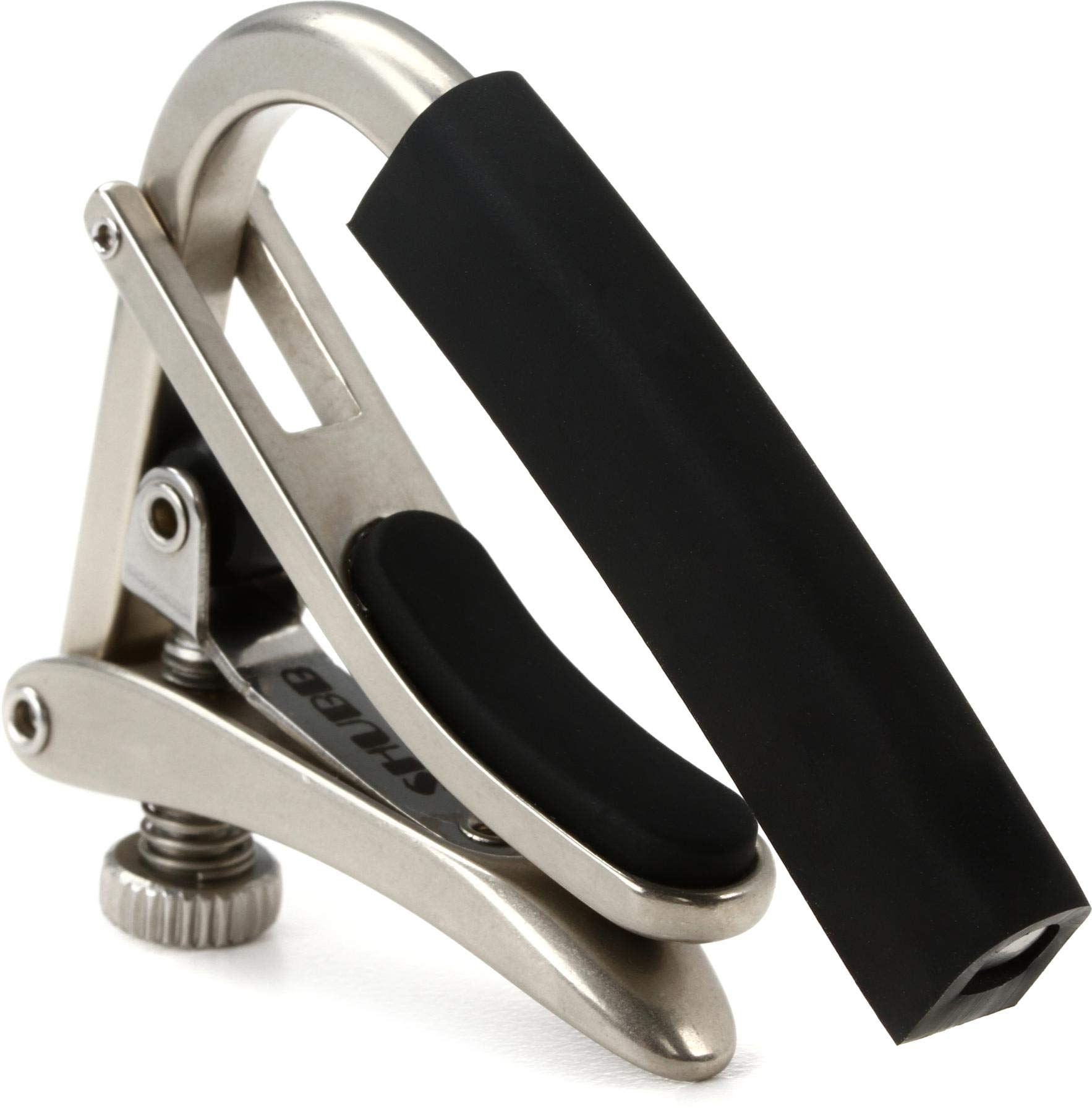 Shubb Capodastre C4 - pour guitare électrique (7, 25" rayon) - nickel brossé
