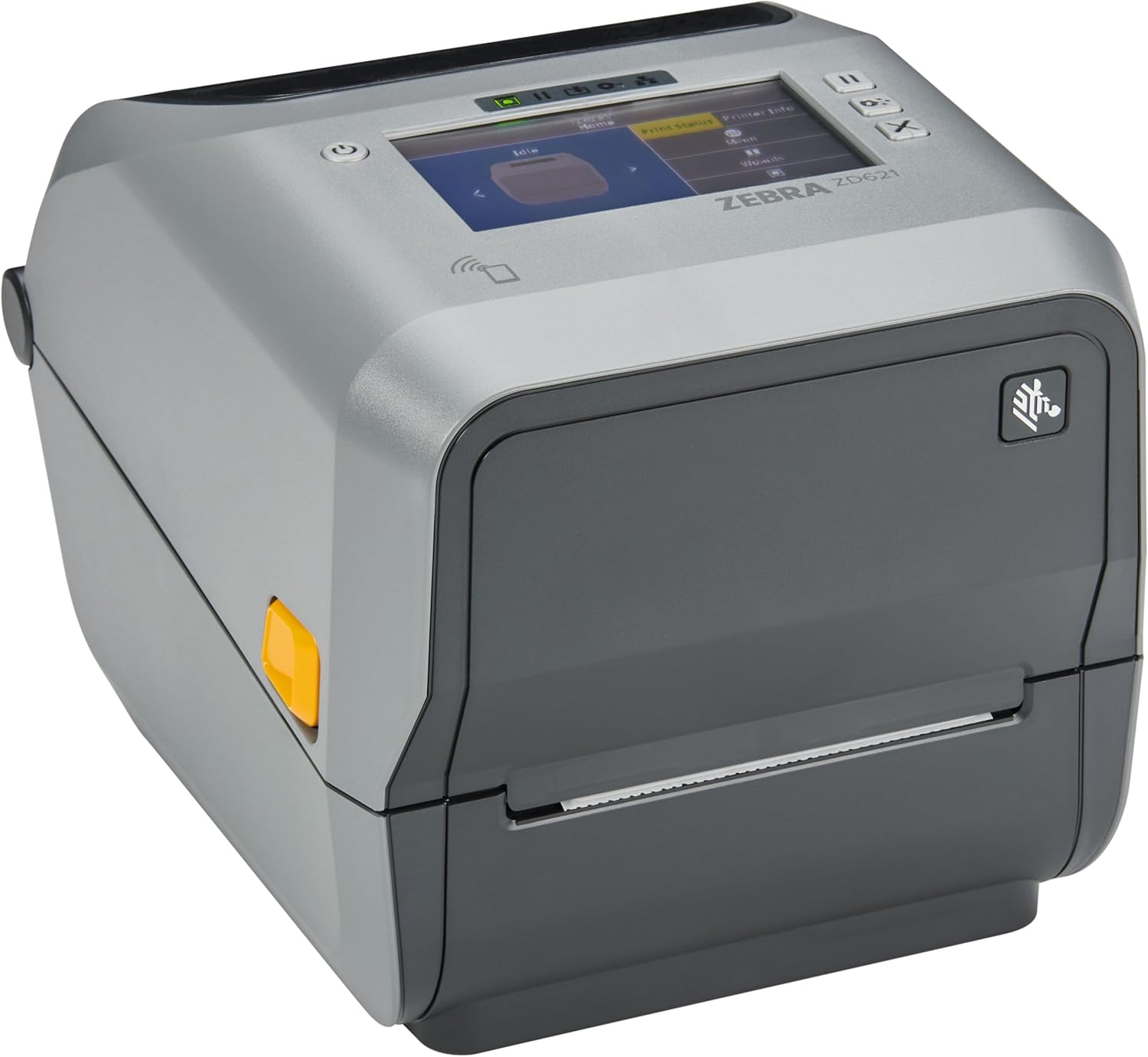 ZEBRA ZD621 Thermal Shipping Label Printer 4"| 300 DPI | No Ink Required | 4x6 | USB, Serial, Ethernet, Tap to Print NFC | Touch Color LCD | 2 Year Warranty | UPS/USPS/FedEx | Thermal Transfer