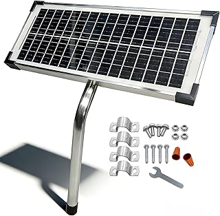 FM123 10 Watt Solar Panels Kit for Mighty Mule for EZGO-Solar Diamond Series Automatic Gate Openers,12v Portable Solar Pan Price In India