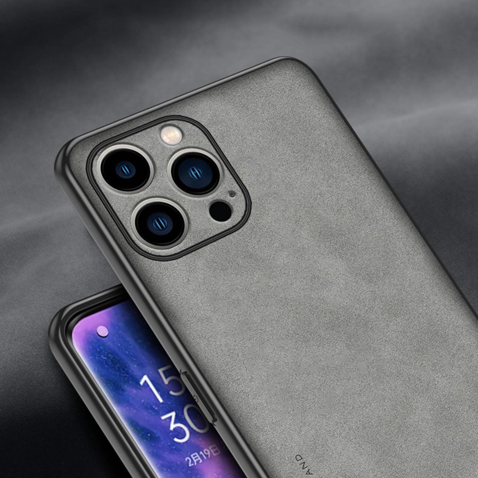 Hülle für iPhone 13 Mini/13/13 Pro/13 Pro Max, Premium Leder Handyhülle mit Camera Guard Ultra Dünn Kratzfeste Rundumschutz Case Schutzhülle,Braun,13 6.1"