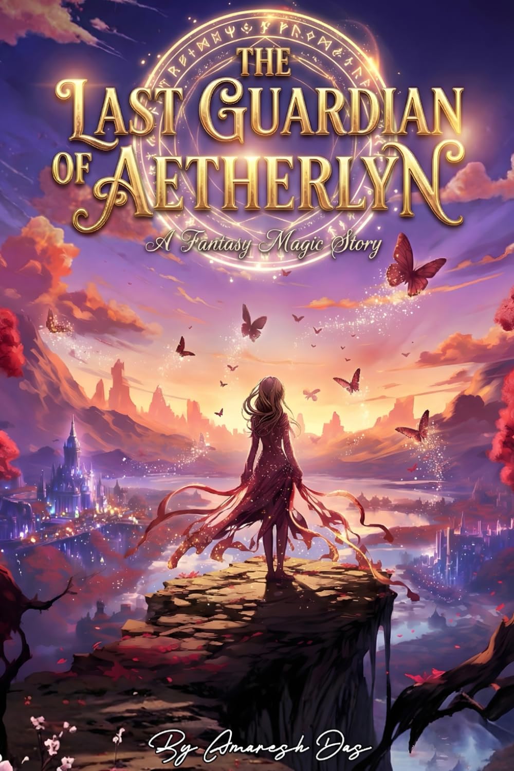 The Last Guardian of Aetherlyn: A Fantasy Romance of Magic, Adventure, and Destiny