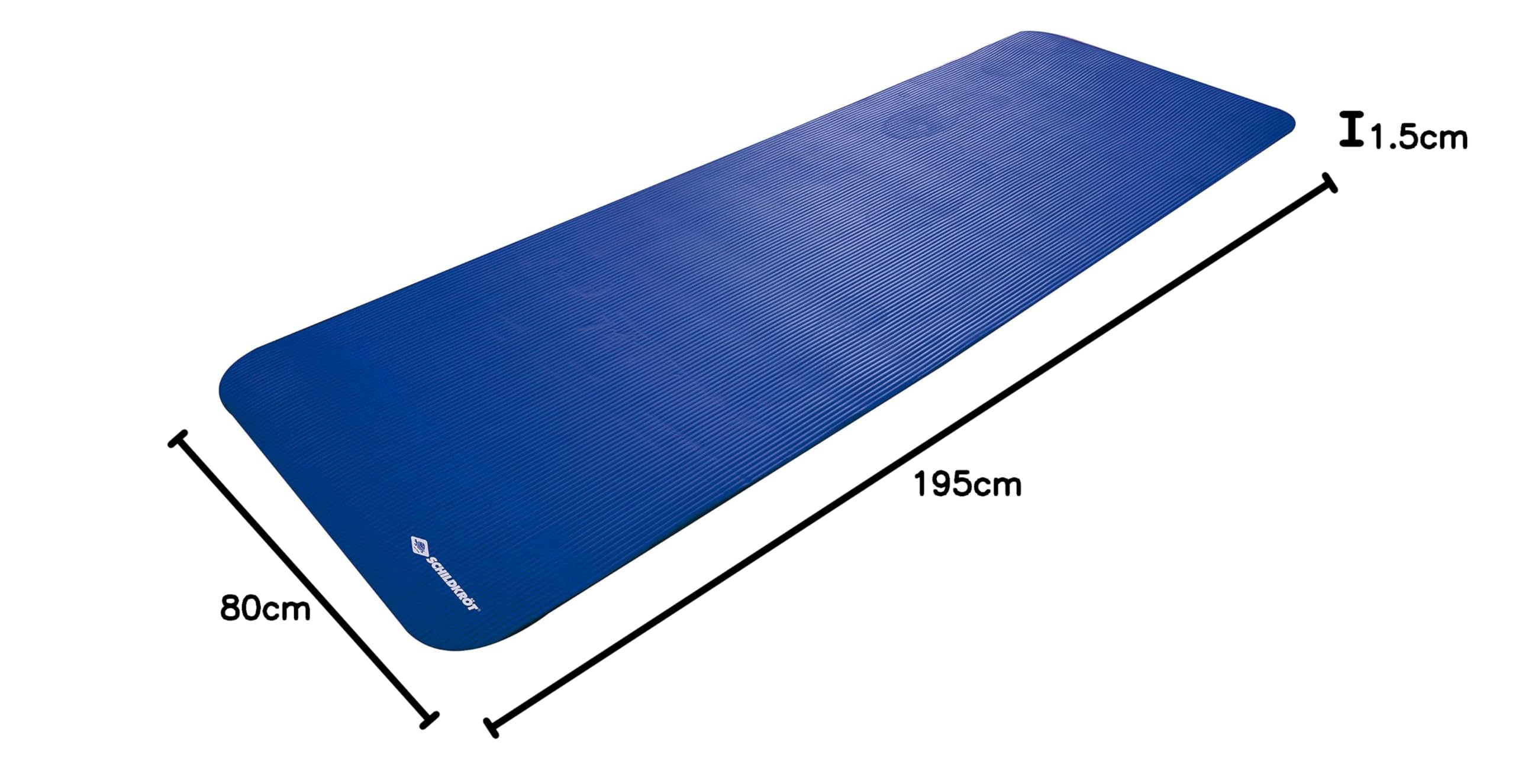 Schildkröt Fitness Fitnessmatte XL (15mm, Blue)