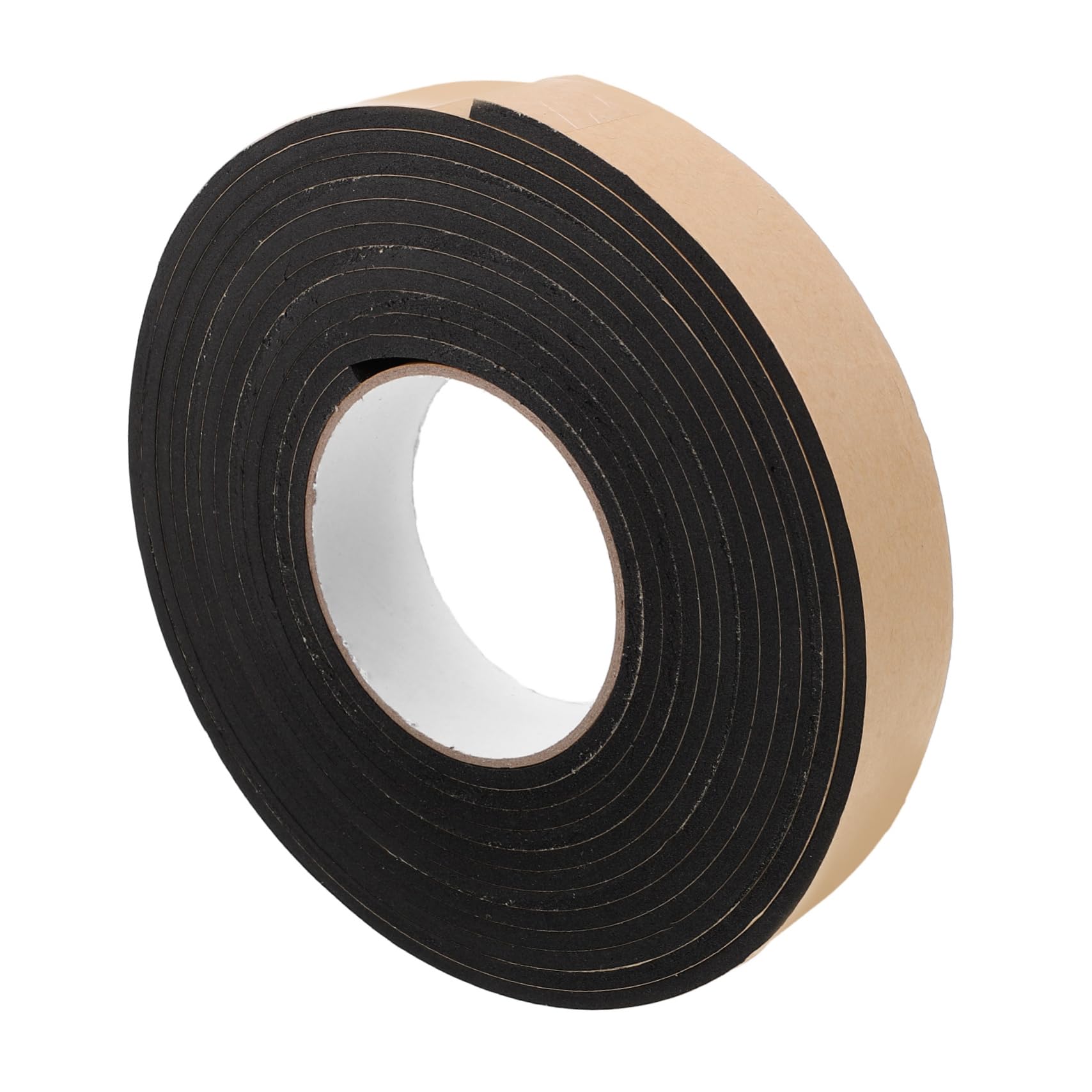 Ruban Adhésif Coupe-froid Porte 4 Mm Mousse Eva Noire Étanchéité Isolation Phonique Bande Autocollante Résistante Intempéries